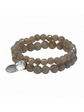 STONE BRACELETS GREY